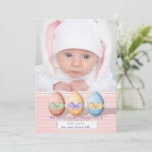 3人のイースターエッグスの写真カード シーズンカード (スタンド正面)