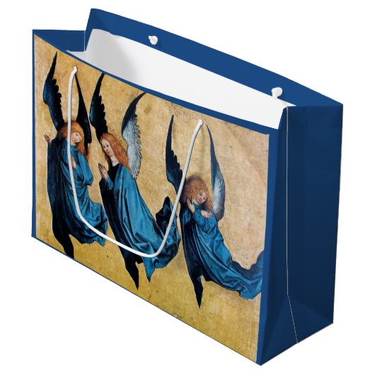 3人のクリスマス・エンジェル ラージペーパーバッグ (正面アングル)