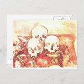 3人のスカル ポストカード (正面/裏面)