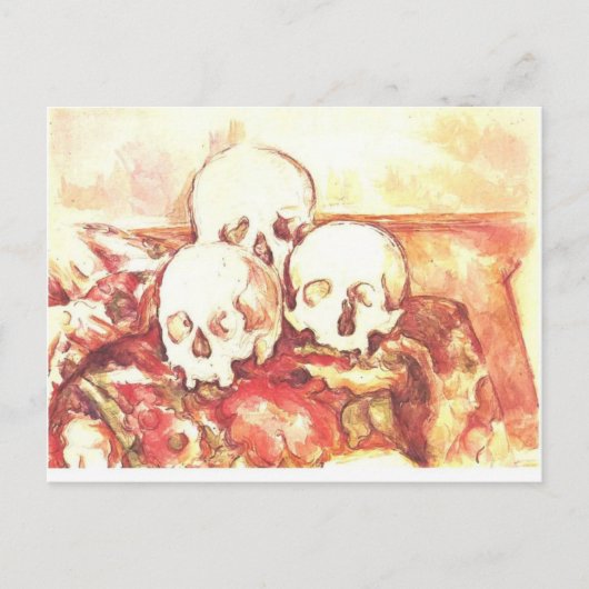 3人のスカル ポストカード (正面)