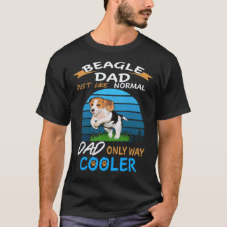 3人のパパ - ビーグルパパ クーラー ビーグル Tシャツ
