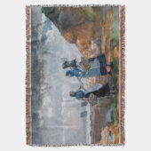 3人のフィッシャーガールズタイネモスウィンスローホーマー1881 スローブランケット (正面縦)