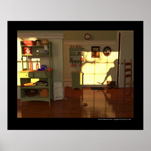 3人のブラインドネズミが戻る ポスター (正面)