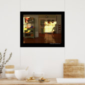 3人のブラインドネズミが戻る ポスター (キッチン)