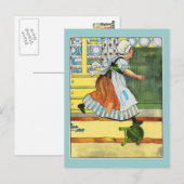 3人のブラインドネズミ!見ろ走! ポストカード (正面/裏面)