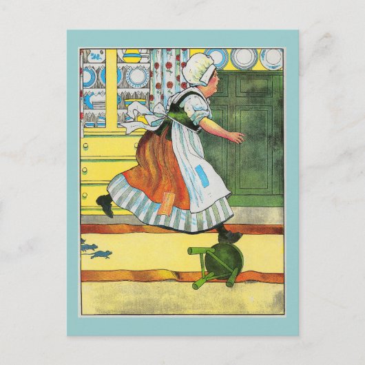 3人のブラインドネズミ!見ろ走! ポストカード (正面)