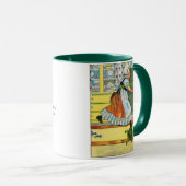 3人のブラインドネズミ!見ろ走! マグカップ (正面右)