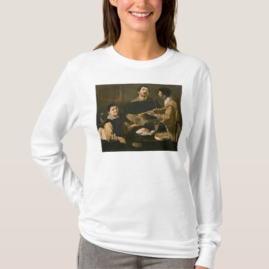3人のミュージシャン1618年 Tシャツ (正面)