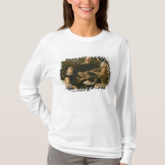 3人のミュージシャン1618年 Tシャツ (正面)