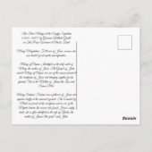 3人のメアリー ポストカード (裏面)