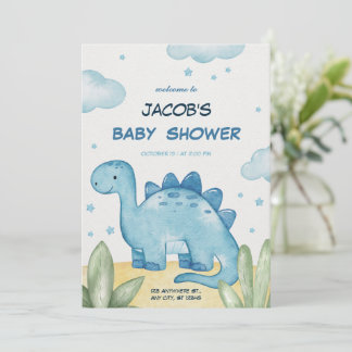 3人のレックス誕生日 招待状