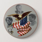 3人の兄弟ボタン 缶バッジ (正面)