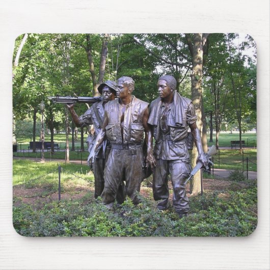 3人の兵士のmousepad マウスパッド (正面)