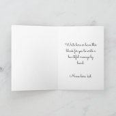 3人の写真コラージュが母の日を幸せに シーズンカード (内部)