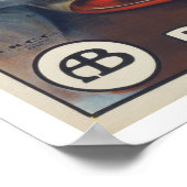 3人の友人 ポスター (角)