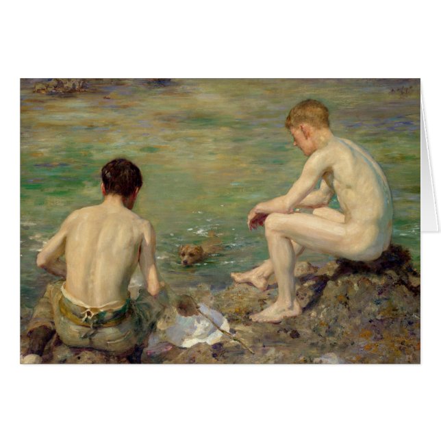 3人の友達 (正面横)