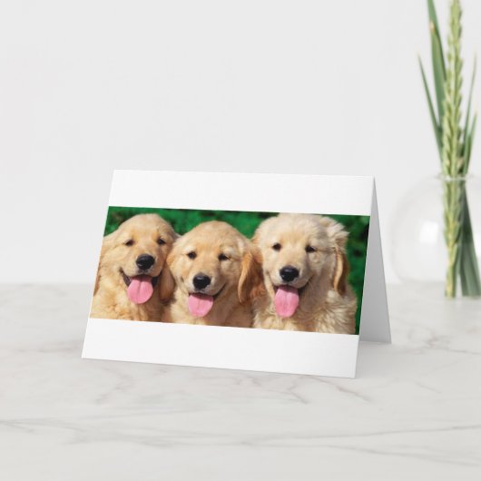 3人の友達 カード (正面)