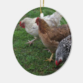 3人の友達 セラミックオーナメント (左)