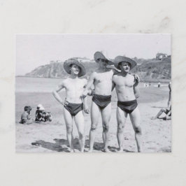 3人の友達 ポストカード