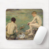 3人の友達 マウスパッド (マウス)