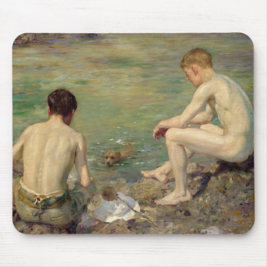 3人の友達 マウスパッド (正面)