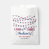 3人の土地だ！7月3日の4日パーティー フェイバーバッグ (正面)