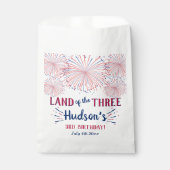 3人の土地だ！7月3日の4日パーティー フェイバーバッグ (正面)