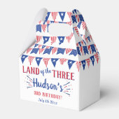 3人の土地だ！7月3日の4日パーティー フェイバーボックス (裏面サイド)