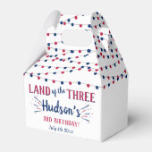 3人の土地だ!7月3日の4日パーティー フェイバーボックス (裏面サイド)