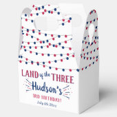 3人の土地だ!7月3日の4日パーティー フェイバーボックス (オープン)