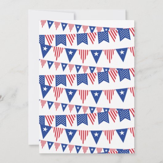 3人の土地だ!7月3日の4日パーティー 招待状 (裏面)