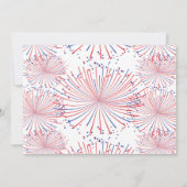 3人の土地だ!7月3日の4日パーティー 招待状 (裏面)