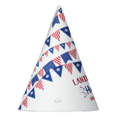 3人の土地だ!7月3日の4日 パーティーハット (左)