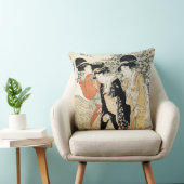 3人の女の子の川の中で、ファッションから クッション (椅子)