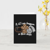 3人の女性の男性クリスチャンで多くのことを起こすことができる日 カード (黄色い花)