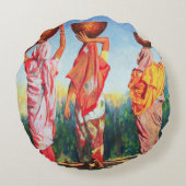 3人の女性1993年 ラウンドクッション (裏面)