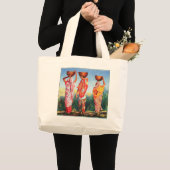 3人の女性1993年 ラージトートバッグ (正面(商品))