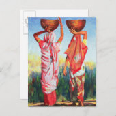 3人の女性1993 ポストカード (正面/裏面)