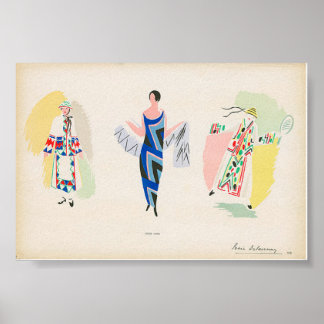 3人の女性 ポスター