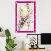 3人の妖精不機嫌と喜びバイワーウィックゴブル ポスター (ホームオフィス)