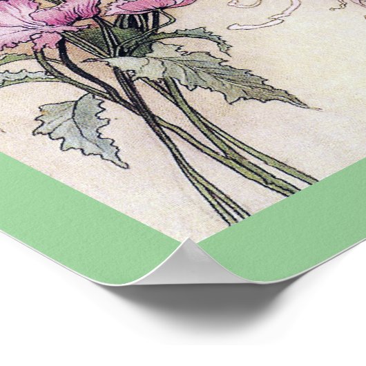 3人の妖精不機嫌と喜び ポスター (角)