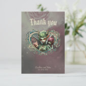 3人の妖精、魔法ハートの仲間。 サンキューカード (スタンド正面)