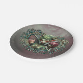 3人の妖精、魔法ハートの仲間。 ペーパープレート (アングル)