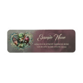 3人の妖精、魔法ハートの仲間。 ラベル (正面)