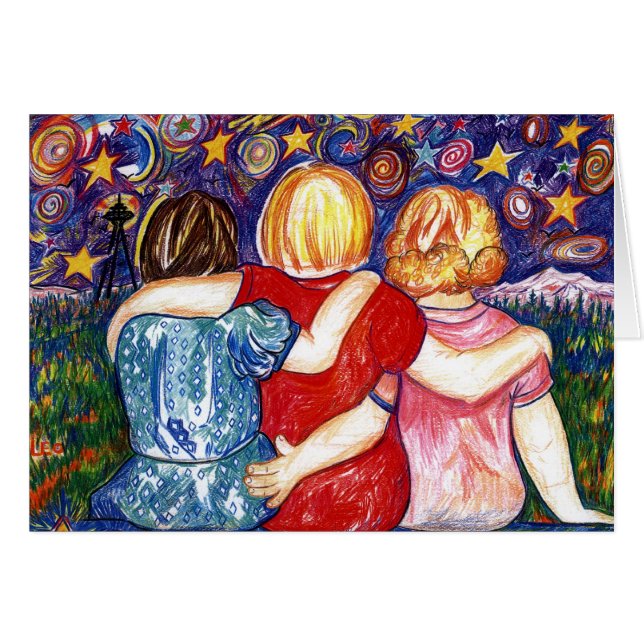 3人の姉妹 (正面横)