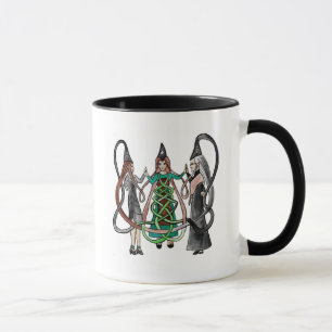 3人の姉妹-ケルト族の魔法使い マグカップ