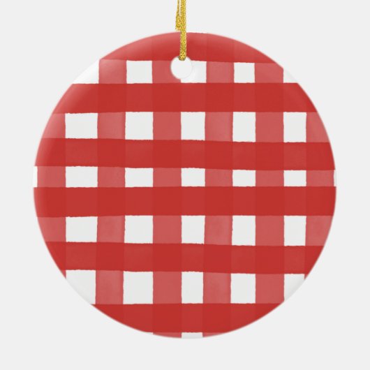 3人の家族としての靴下のクリスマス セラミックオーナメント (裏面)