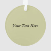 3人の小さな女の子姉妹アットテーブ食べルズスープ オーナメント (裏面)