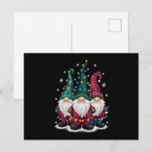 3人の小人のクリスマスイルミネーション クリスマス 休暇 (正面/裏面)