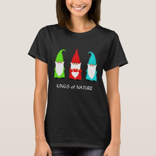 3人の小人 自然の王 Tシャツ (正面)